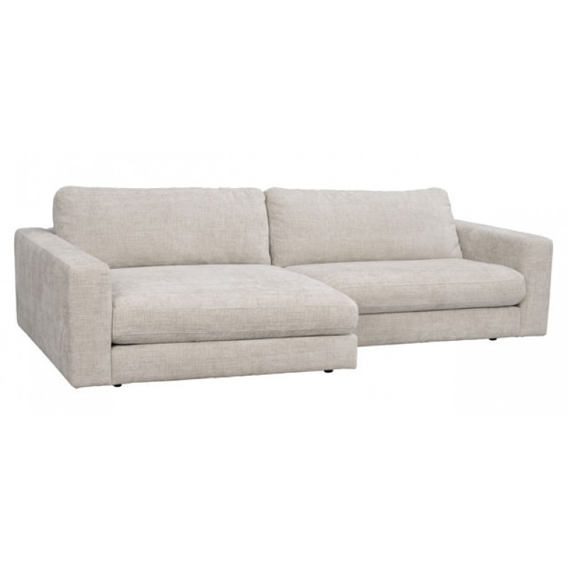 RO Duncan 3-Seater L-Sofa Light Grey